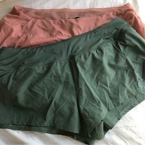 NIKE SHORTS XL Bundle Green Pink Dri-Fit running shorts athletic wear short